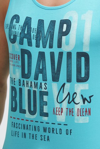 CAMP DAVID Shirt in Blue