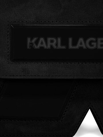 Karl Lagerfeld - Bolso de hombro 'Ikon' en negro