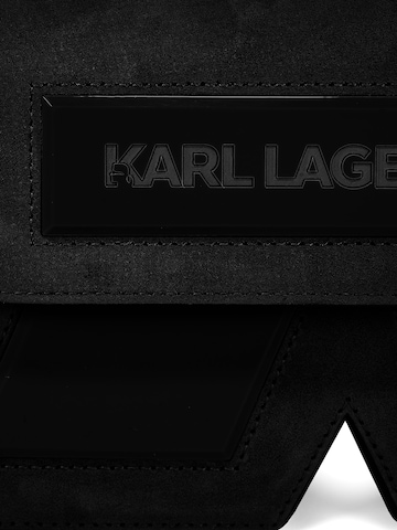 Karl Lagerfeld Axelremsväska 'Ikon' i svart