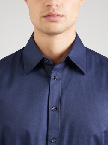 SELECTED HOMME Slim Fit Hemd 'SLHETHAN' in Blau