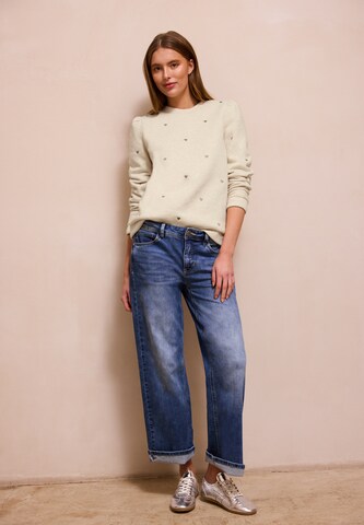 Street One Studio Sweatshirt in Beige