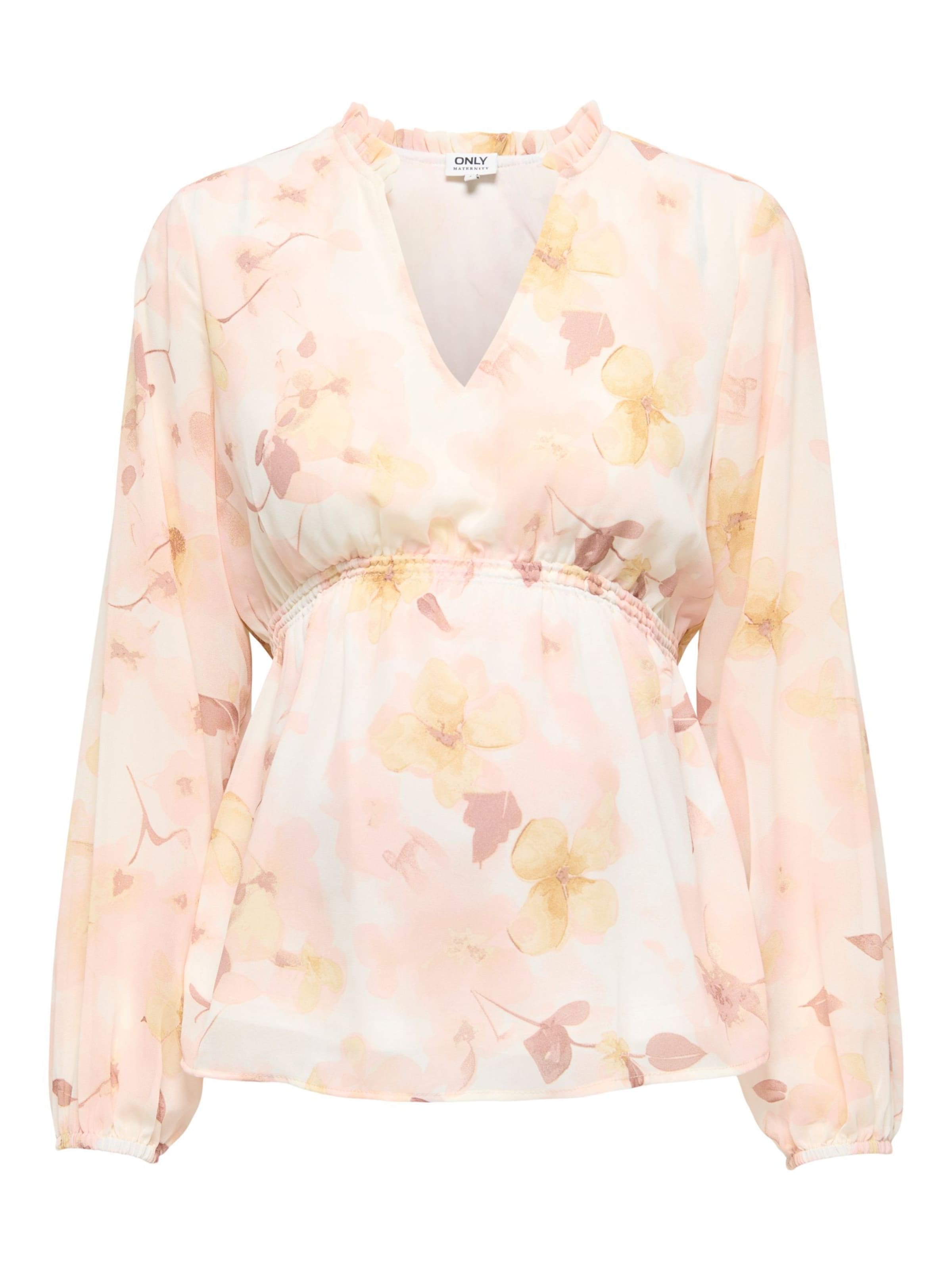 Chemisier 'OLMBeli' Only Maternity en blanc : devant