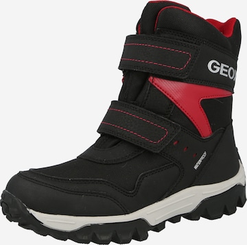GEOX Kids Snow Boots 'Himalaya' in Black: front