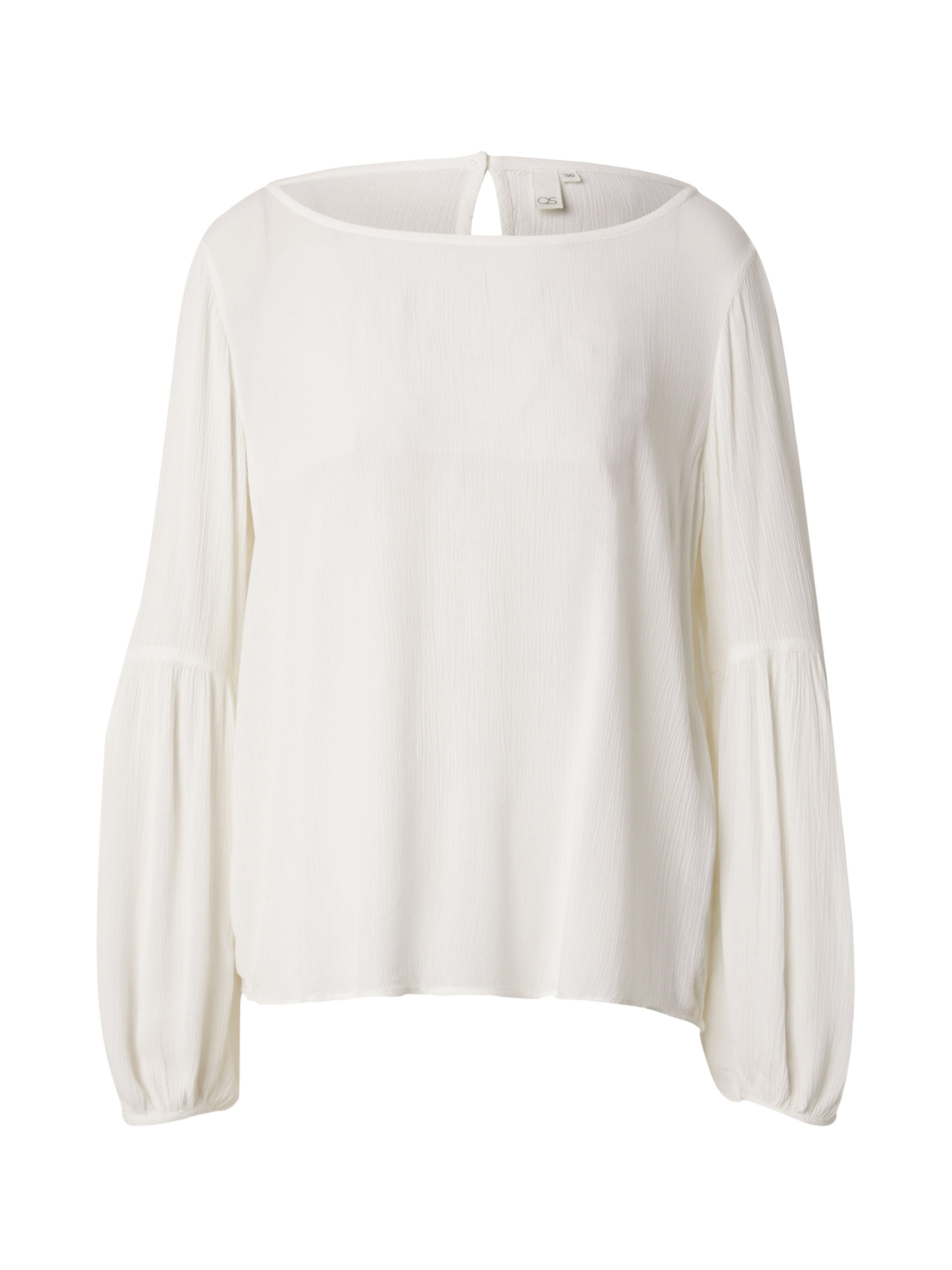 QS Bluse in Beige: Vorderseite