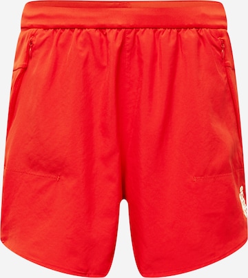 ADIDAS SPORTSWEAR Workout Pants 'Designed for Training' in Red: front