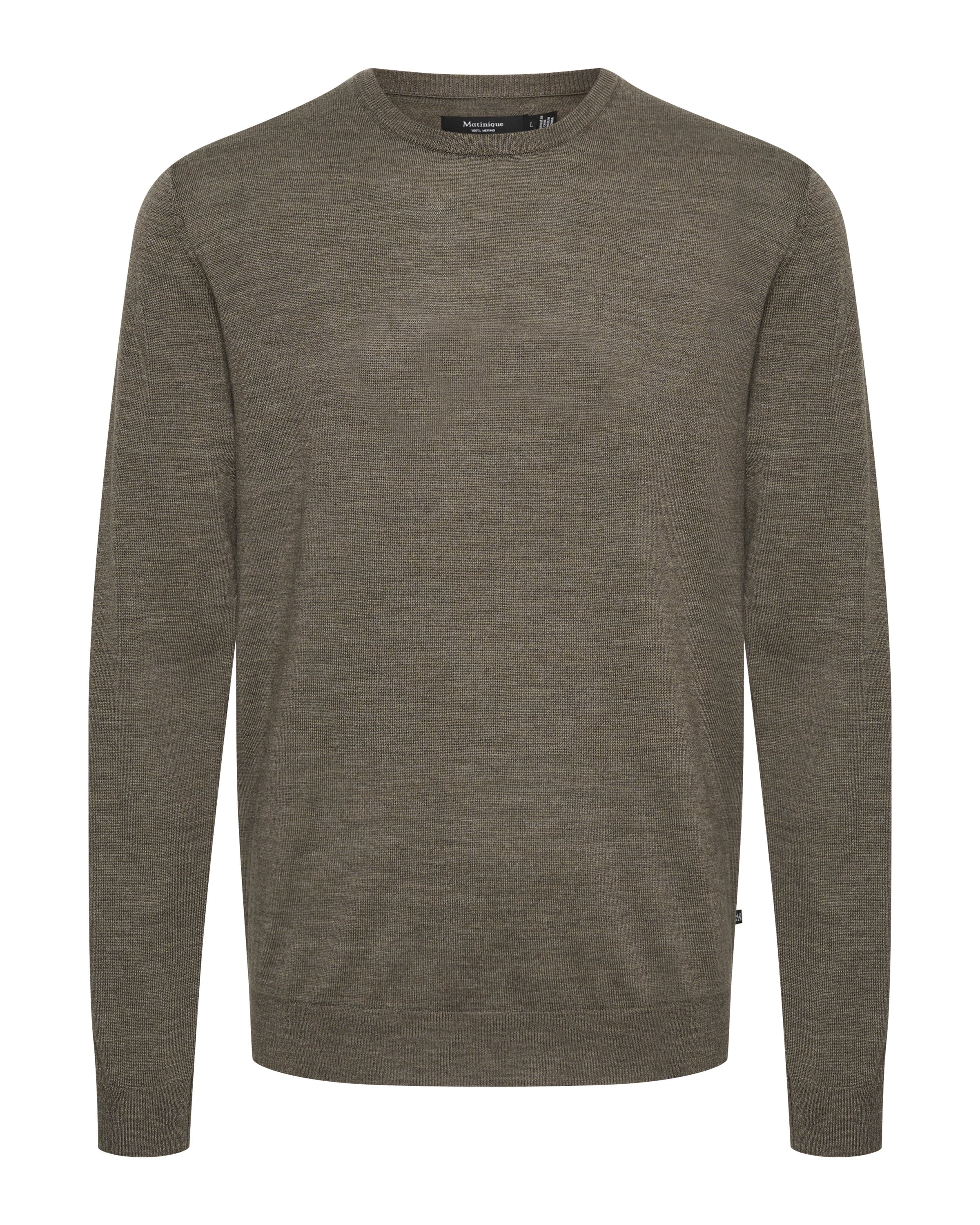 Pull-over 'Margrate' Matinique en marron : devant