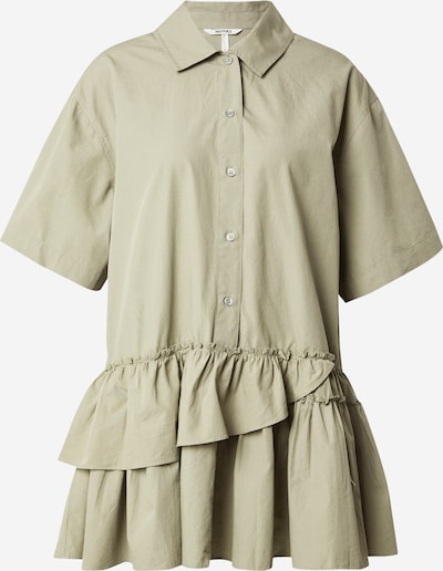 Palaidinės tipo suknelė iš Monki, spalva – rusvai žalia, Prekių apžvalga