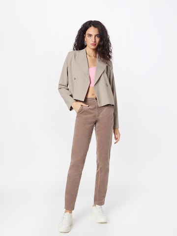 Claire Regular Pants 'Toni' in Brown