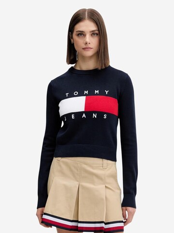 Pullover 'DW0DW22930' di Tommy Jeans in blu: frontale
