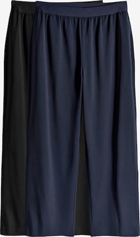 The SetLoosefit Hlače - plava boja: prednji dio