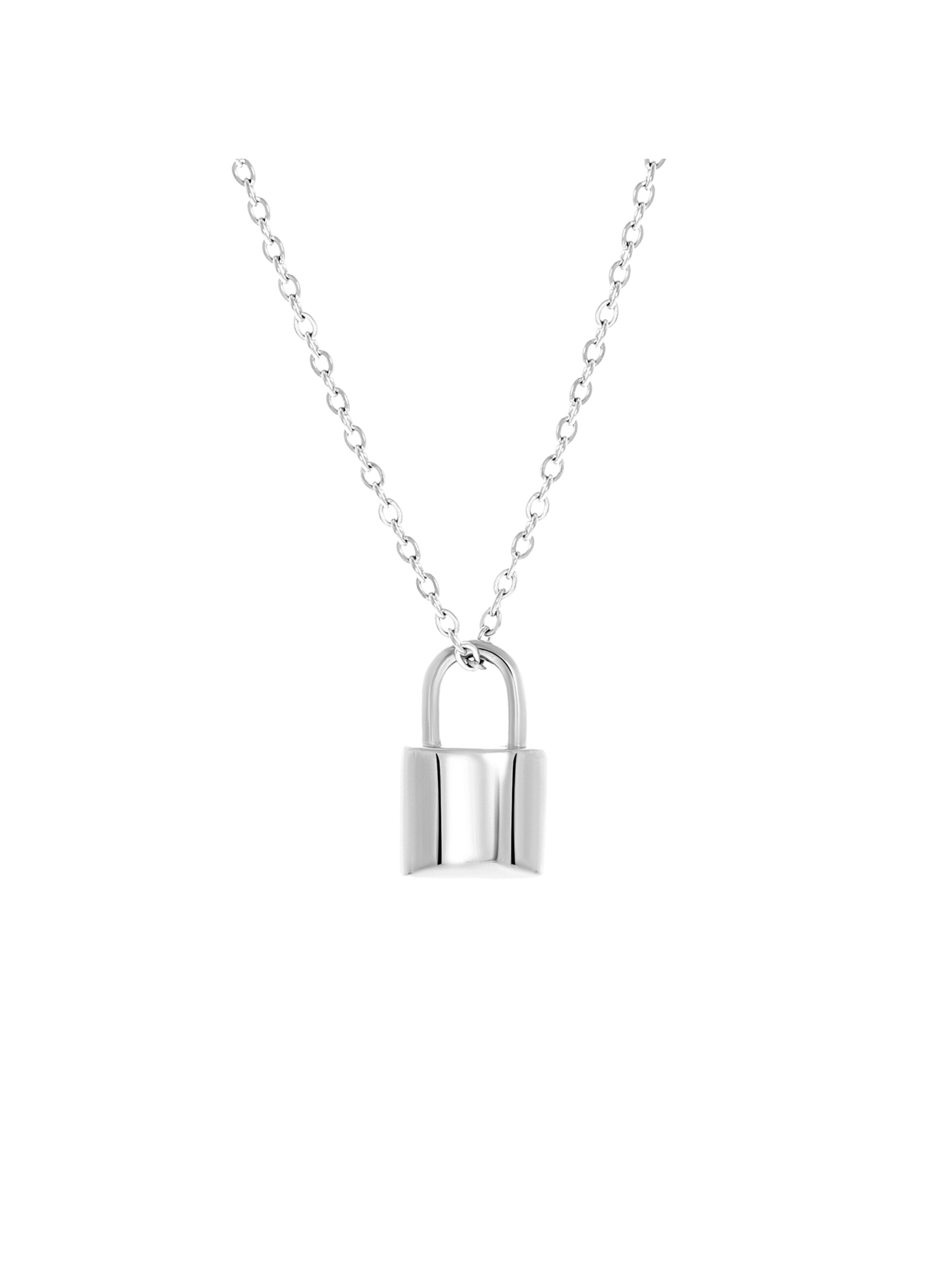 Lucardi Kette in Silber: Vorderseite