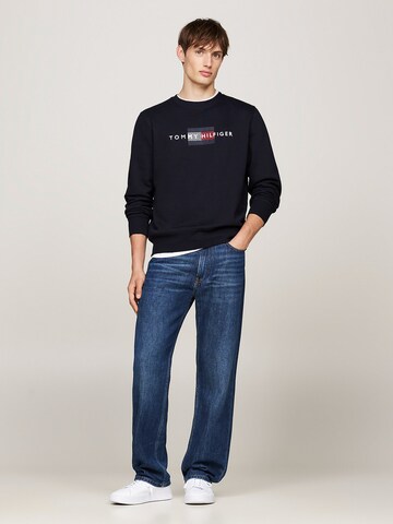 TOMMY HILFIGER Sweatshirt in Blau