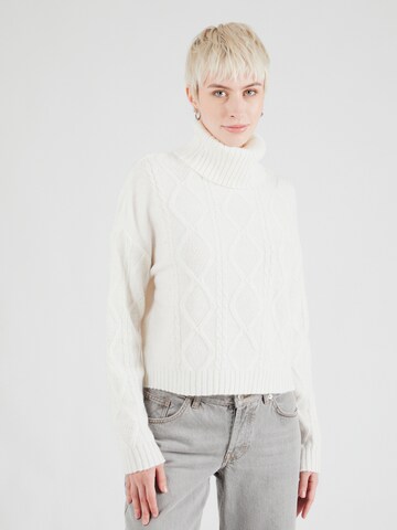 Pullover 'Carla' di ABOUT YOU in bianco: frontale