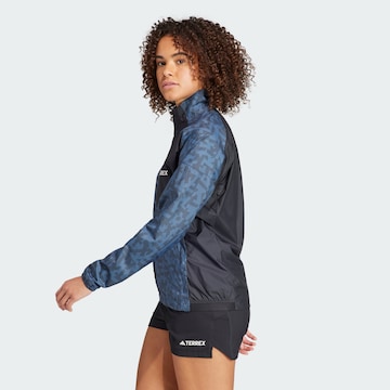 ADIDAS TERREX Athletic Jacket in Blue