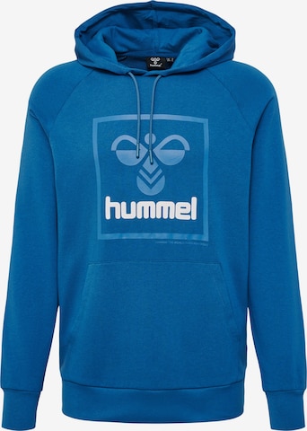 Sweat-shirt Hummel en bleu : devant