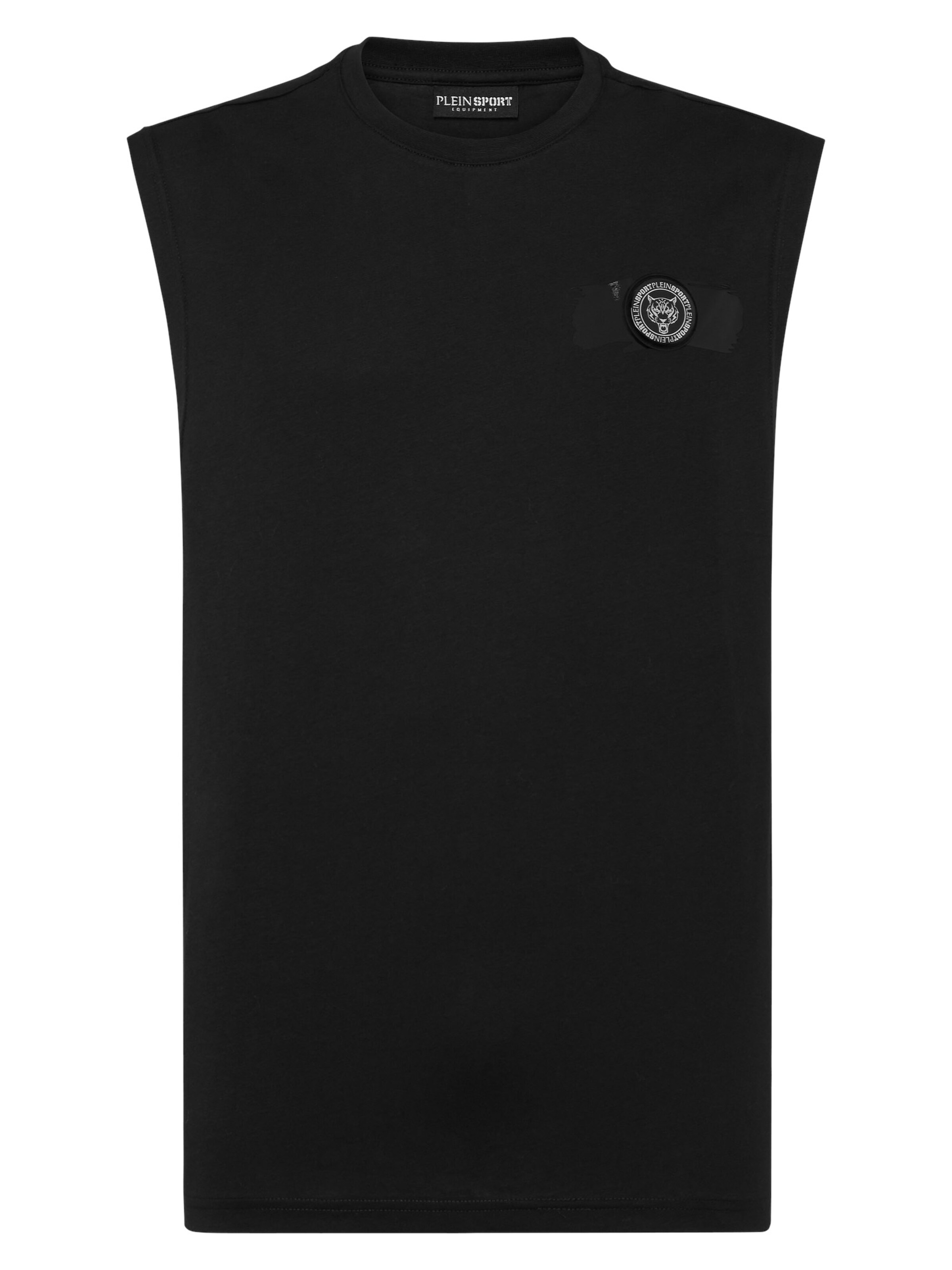 Plein Sport - Camiseta en negro: frente