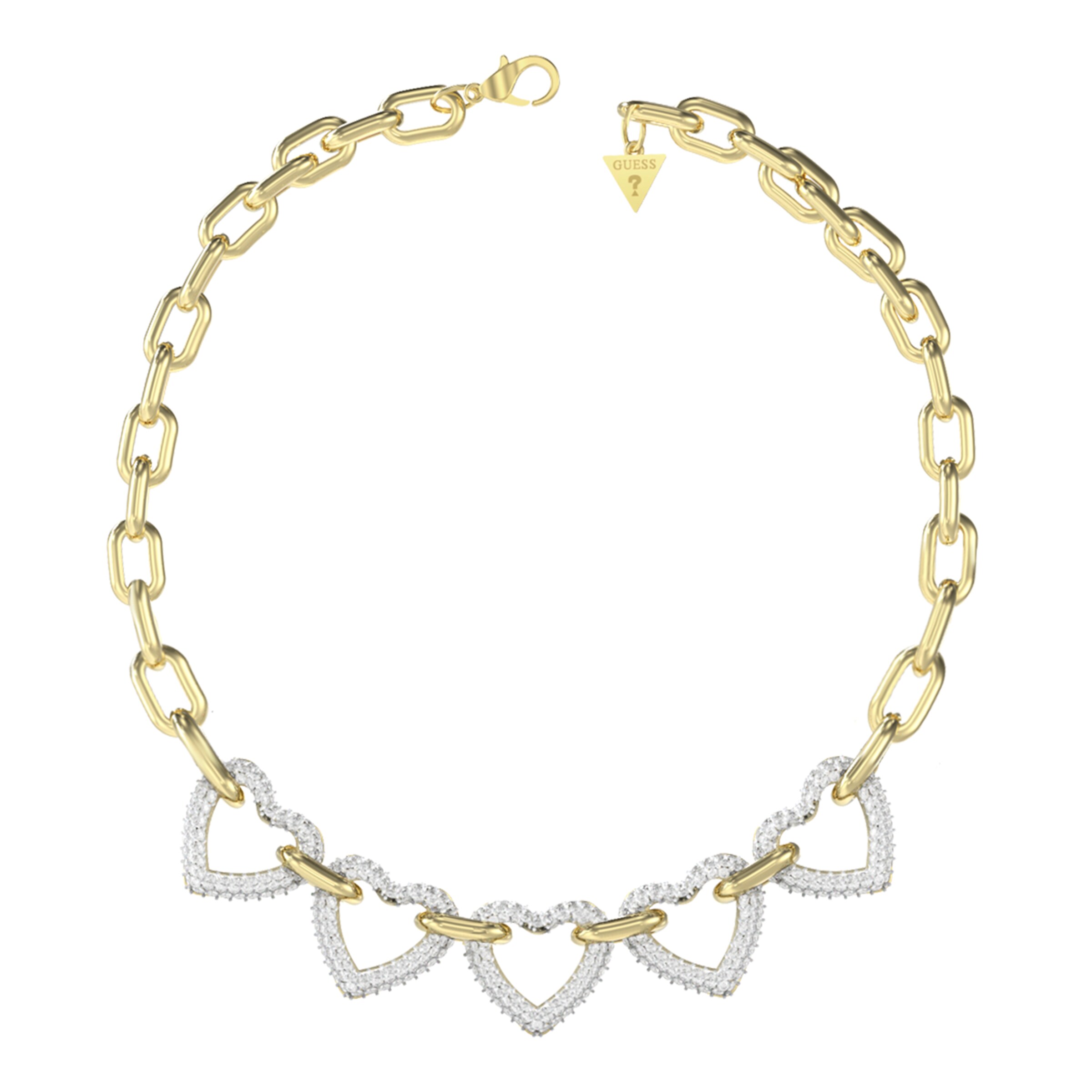 GUESS Kette 'Beloved' in Gold: Vorderseite
