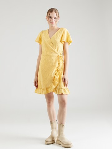 VILA Summer dress 'VIDELEA' in Yellow: front