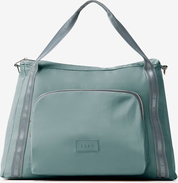 Born Living Yoga Shoulder Bag in Green: front