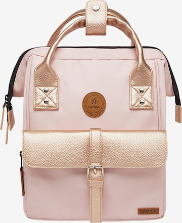 Cabaia Backpack in Pink: front