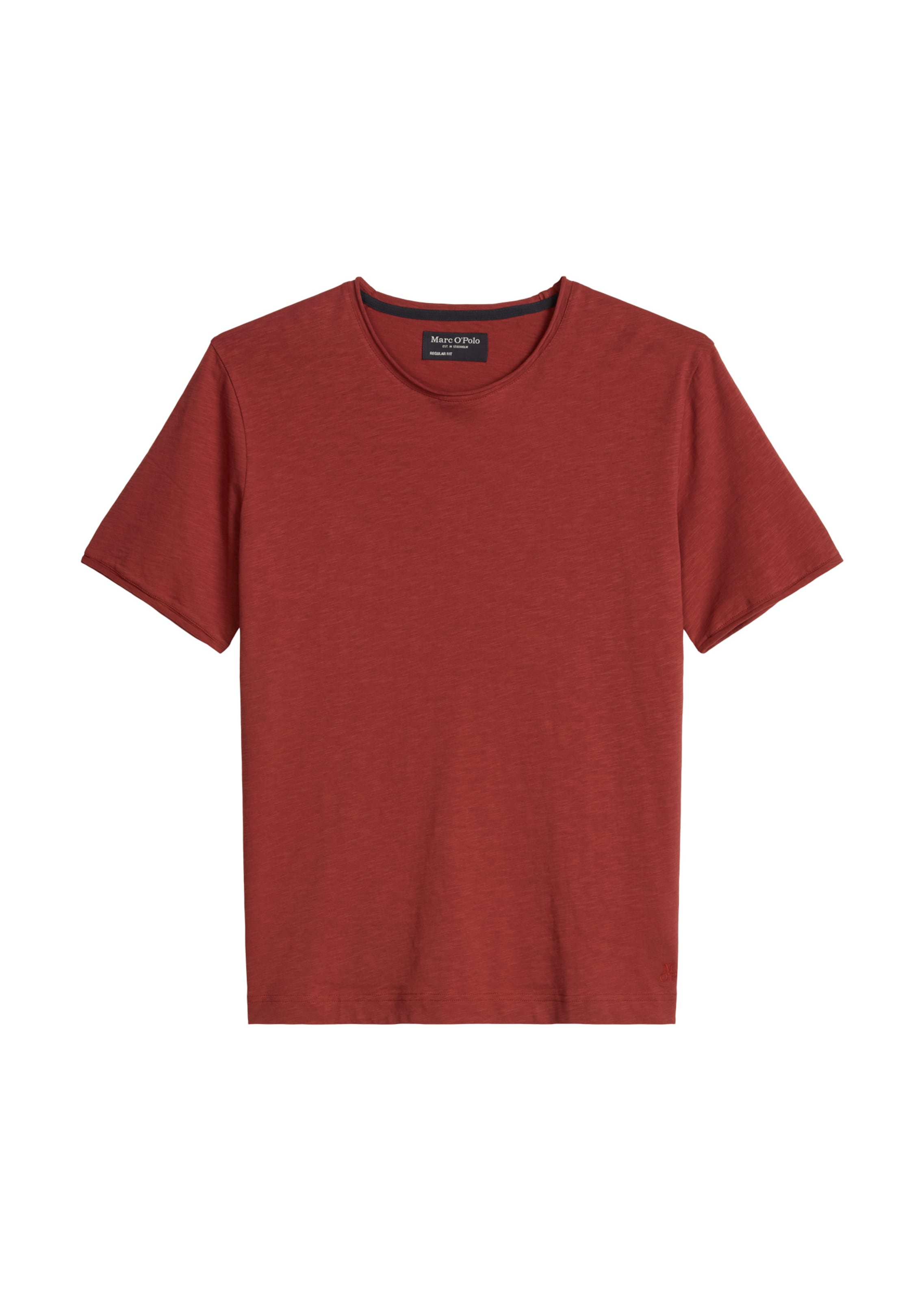 Marc O'Polo Shirt in Rood: voorkant