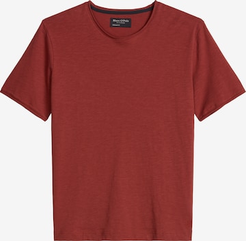 T-Shirt Marc O'Polo en rouge : devant