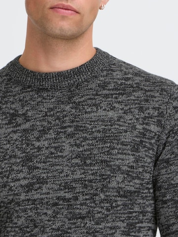 Pull-over ' BHDanno ' BLEND en noir