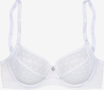 Soutien-gorge NUANCE en blanc : devant