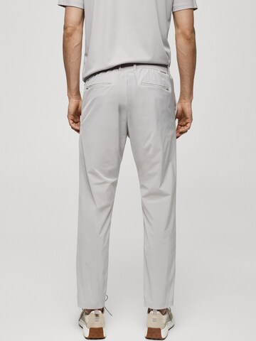 MANGO MAN Tapered Hose 'Lunar' in Grau