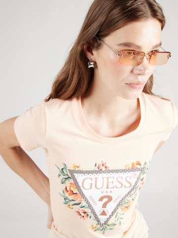 GUESS - Camiseta en rosa