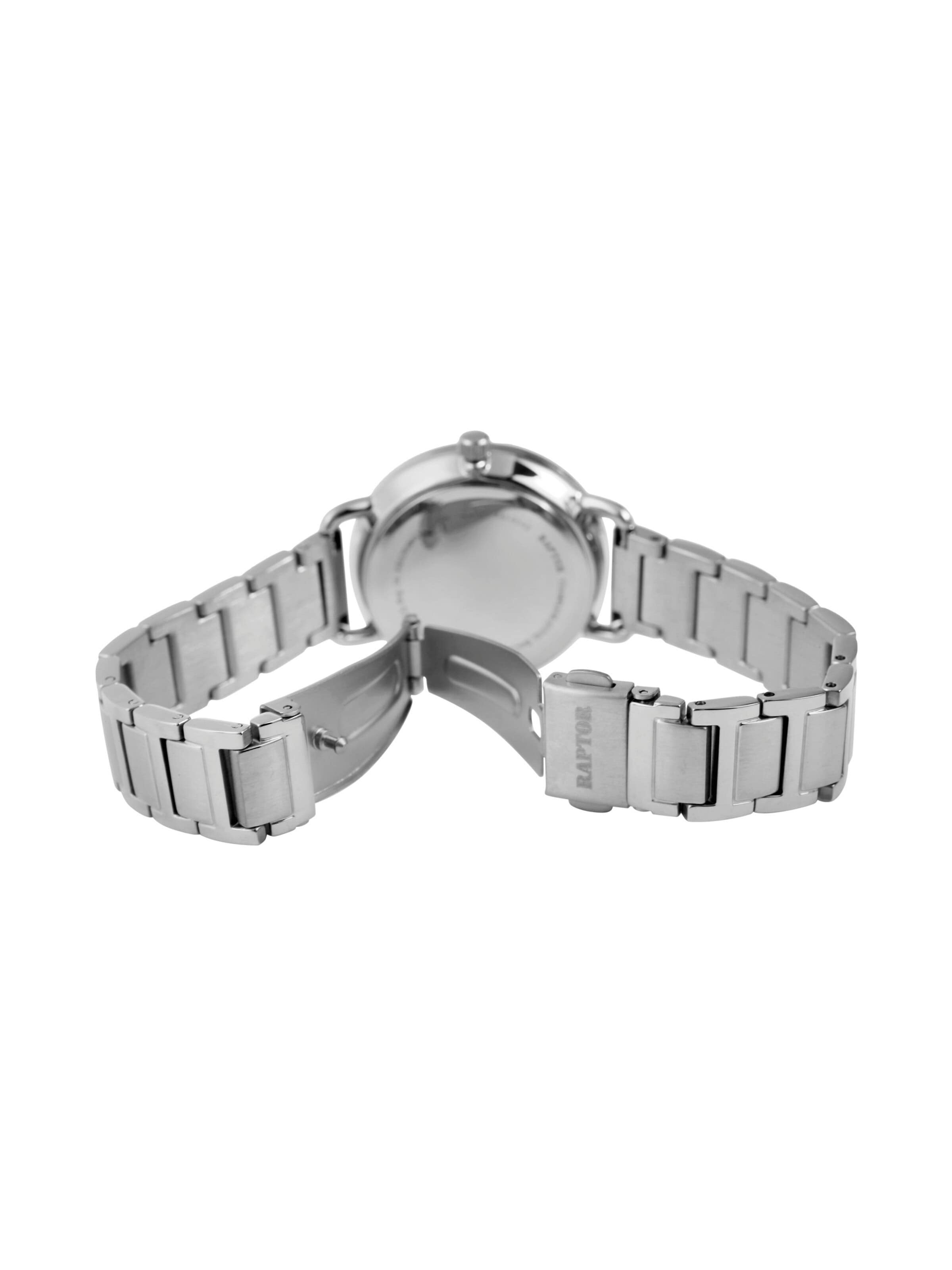 Raptor Analog Watch 'Shienne, 3 ATM' in Silver