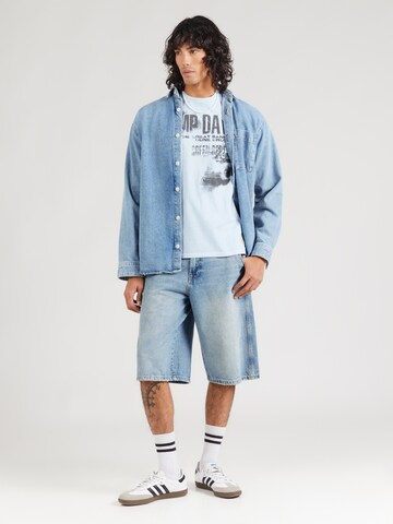 T-Shirt CAMP DAVID en bleu