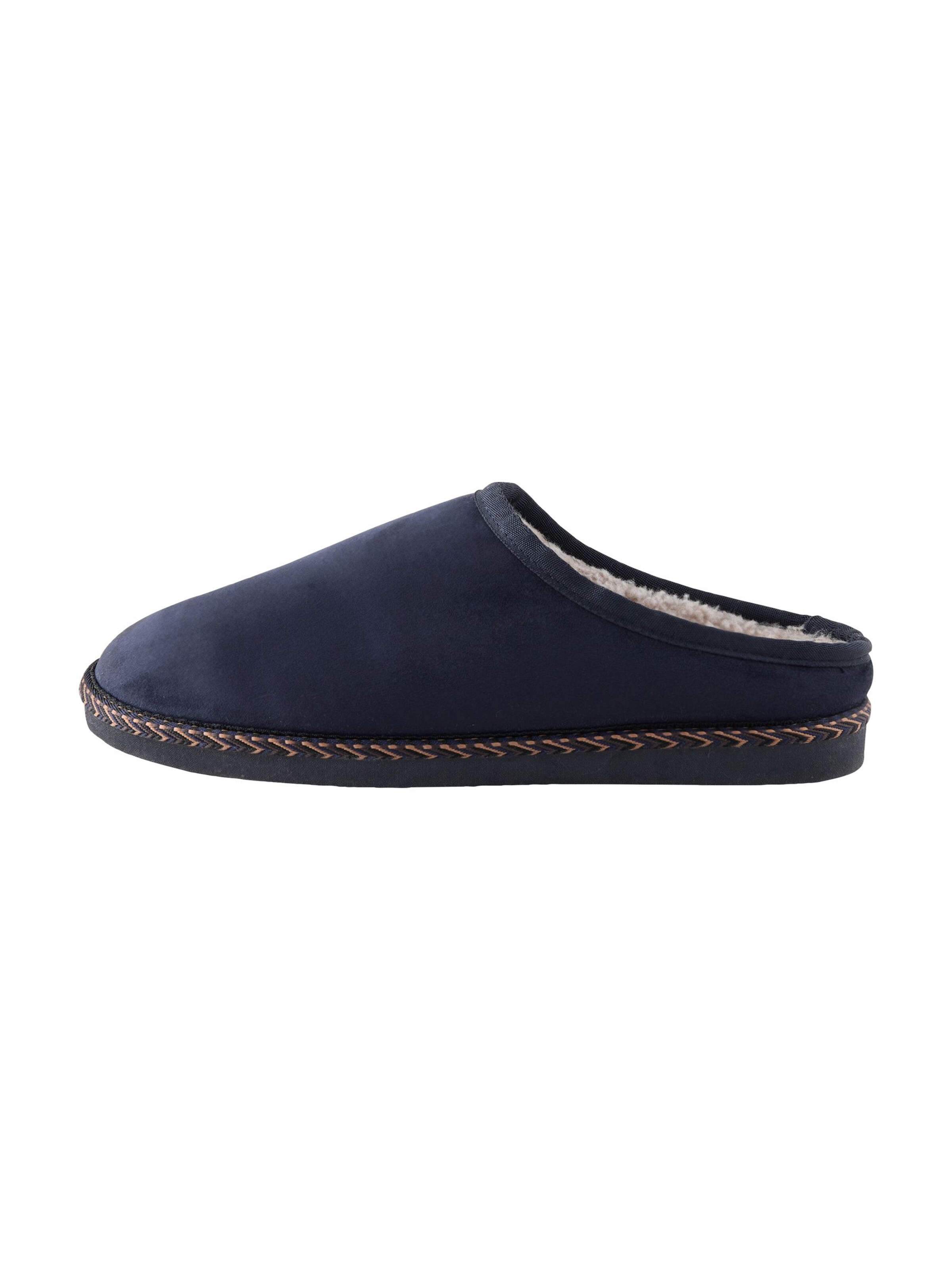 Ciabatta di Next in blu: frontale