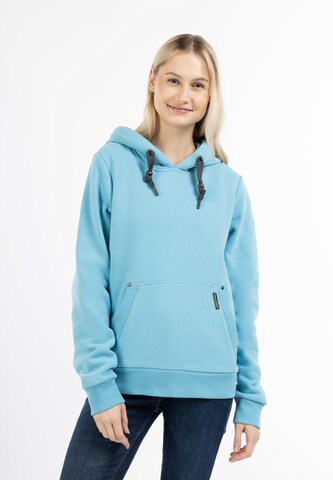 Schmuddelwedda Sweatshirt in Blau: predná strana