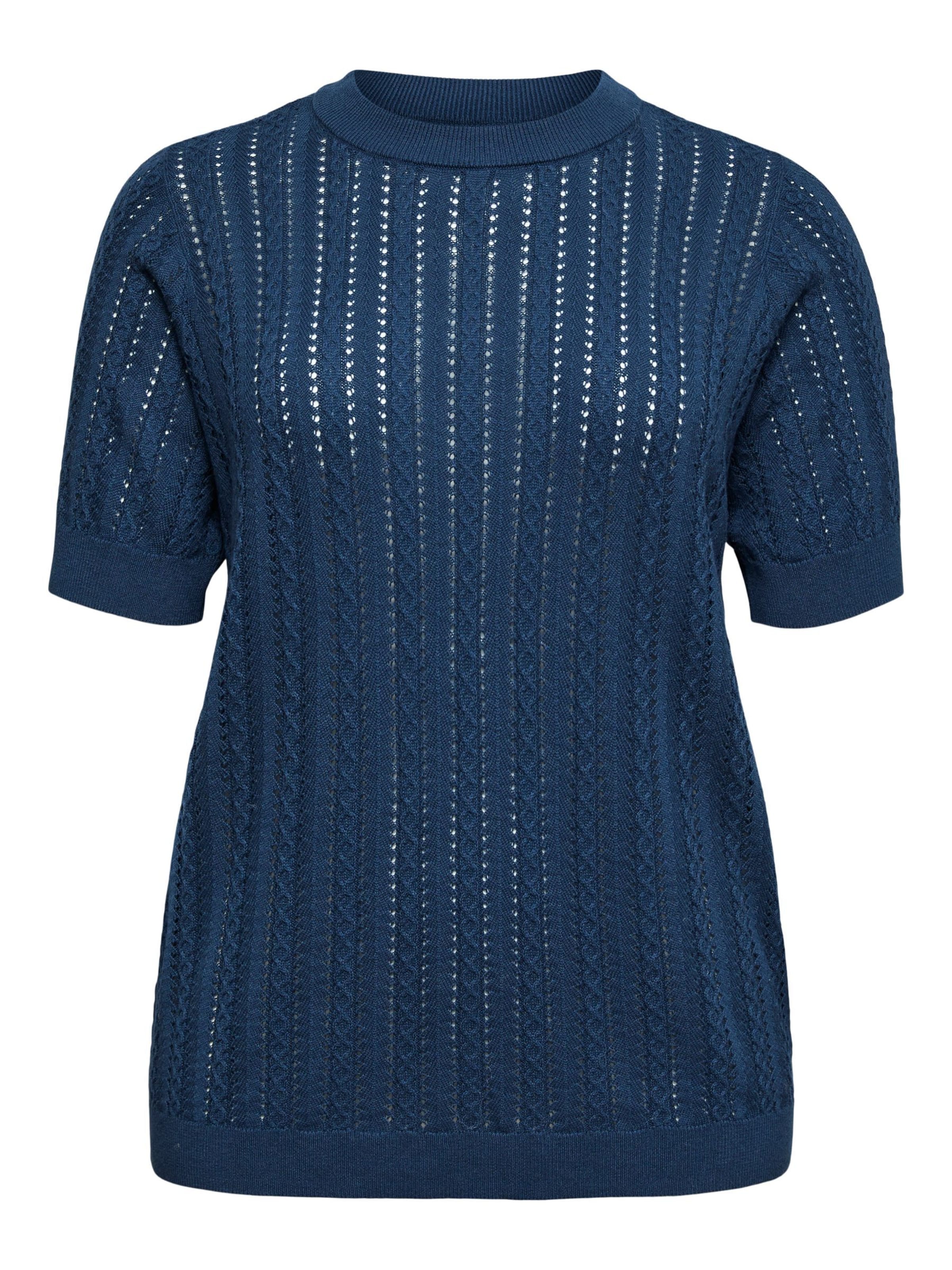Pullover 'VMCMorena' di Vero Moda Curve in blu: frontale