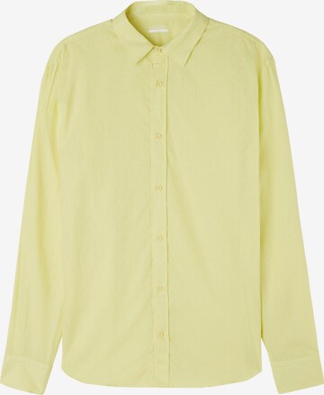 INTIMISSIMI Regular fit Button Up Shirt in Yellow: front