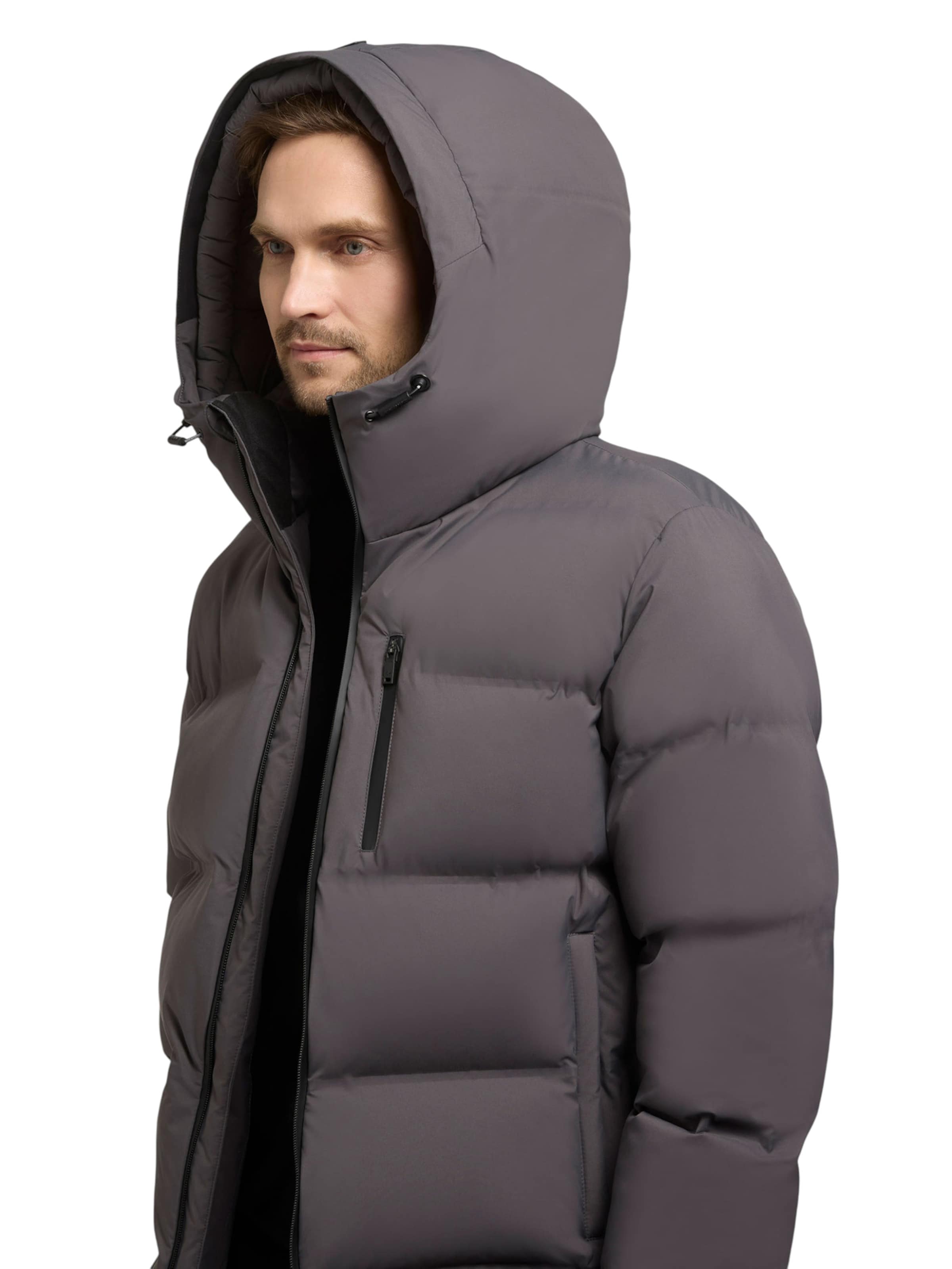 khujo Zimní bunda 'Silas3' – šedá