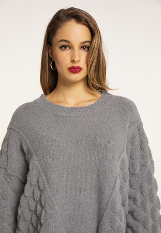 faina - Jersey talla grande en gris