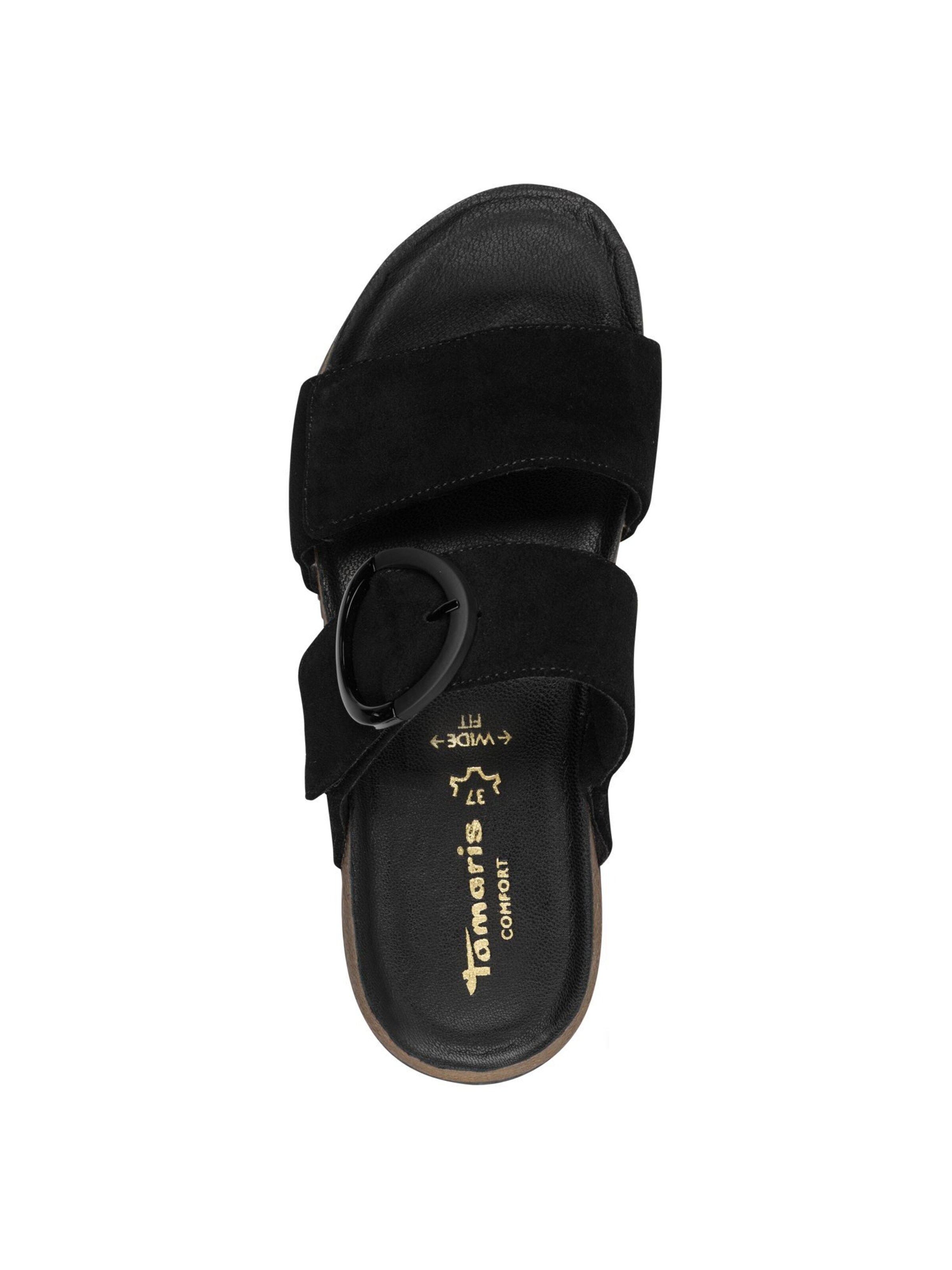 Mule Tamaris en noir