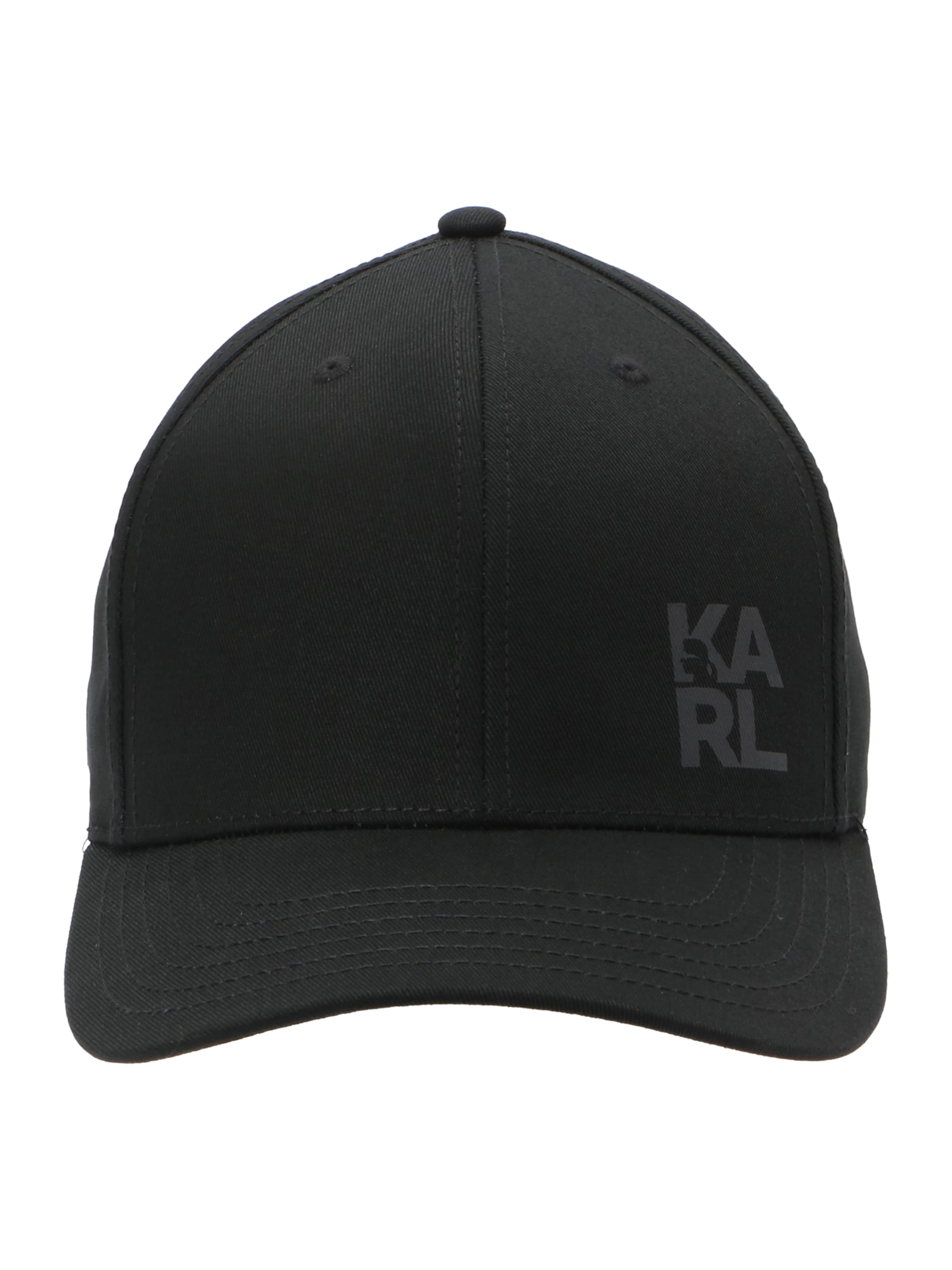 Karl Lagerfeld - Gorra en negro: frente