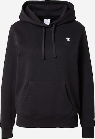 Champion Authentic Athletic Apparel Sweatshirt in Black: front