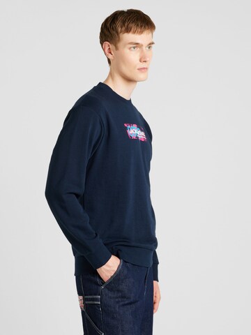 JACK & JONES Sweatshirt 'SUMMER' in Blau: predná strana