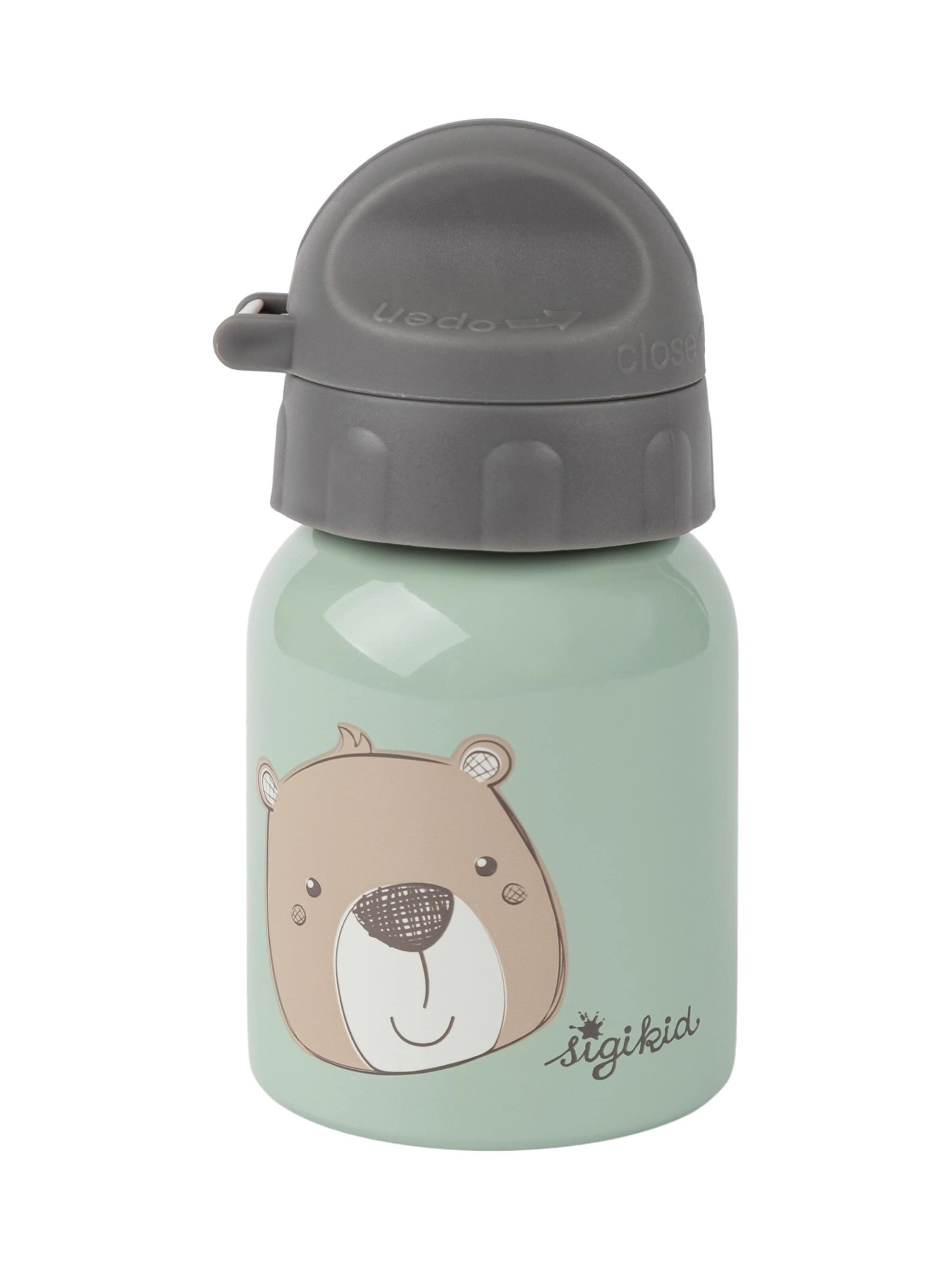 SIGIKID Drinking Bottle in Grey: front