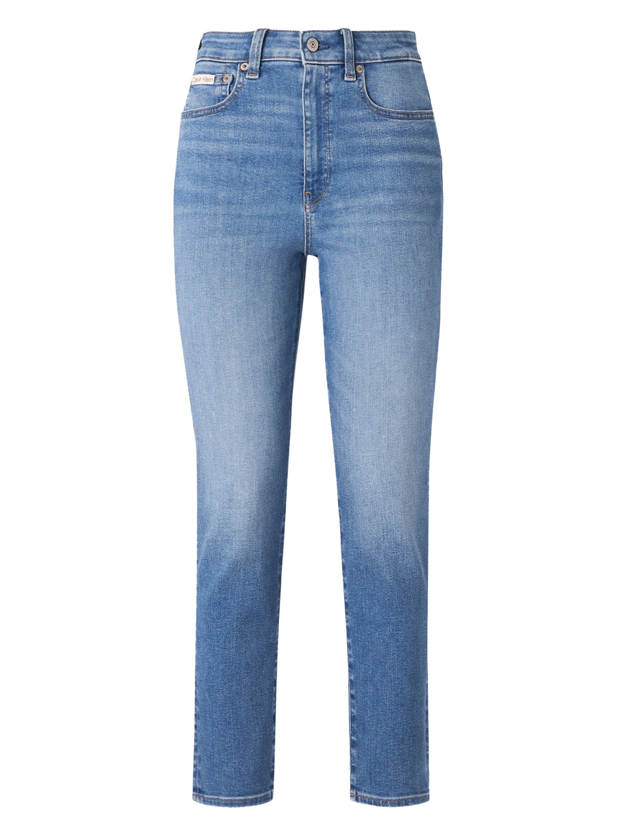 Calvin Klein Jeans - Skinny Calças de ganga em azul: frente