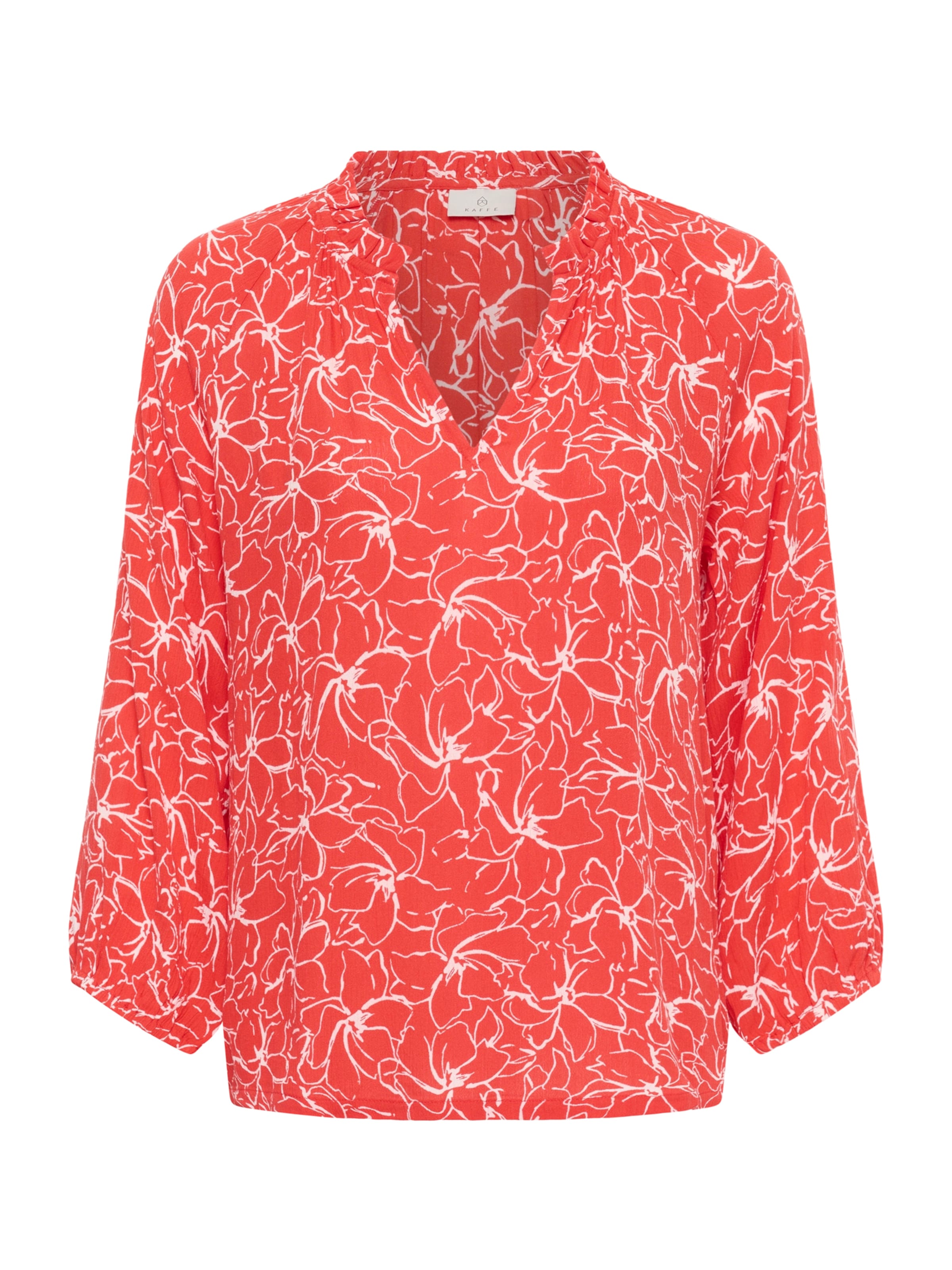 raudona Kaffe Palaidinė 'KATine Amber': priekis