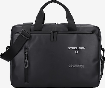 STRELLSON Document Bag 'Stockwell 2.0' in Black: front