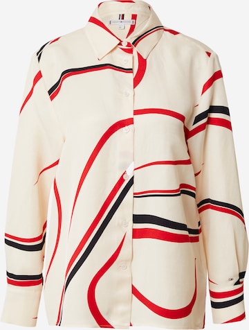 TOMMY HILFIGER Blouse in White: front