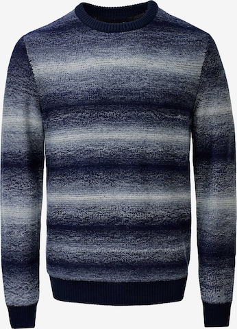 Salsa Jeans Trui in Blauw: voorkant