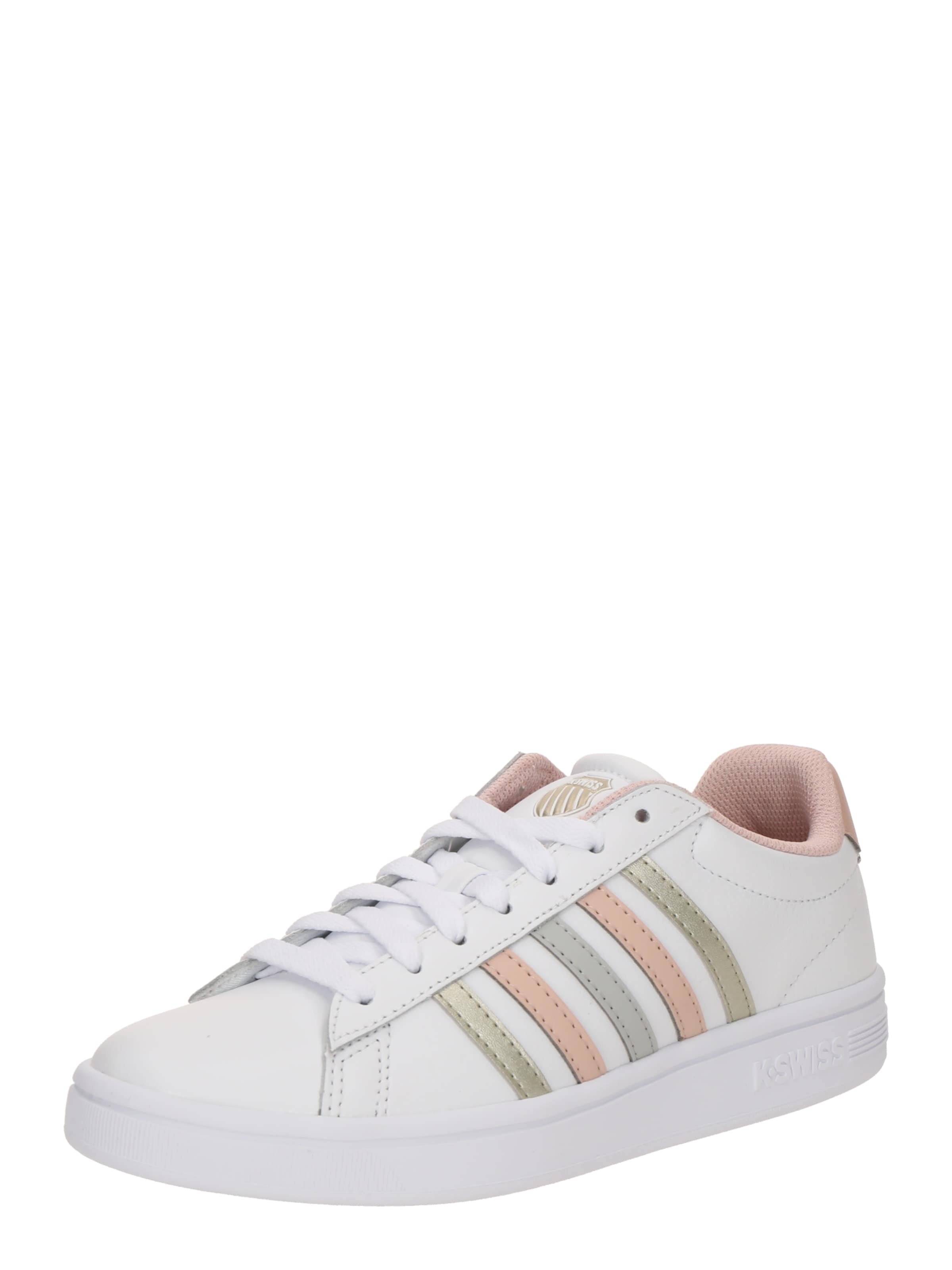 K-SWISS Platform trainers 'Court Tiebreak II' in White: front
