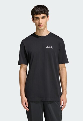 ADIDAS SPORTSWEAR - Camiseta 'Novelty Bowl' en negro